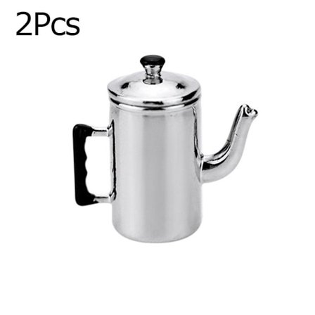 2 kpl Mini Vedenkeitin Vedenkeitin Mallikeittiölaitteet