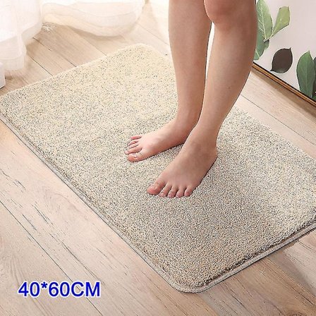 Innendørs dørmatte Superabsorberende Mudder Vann Lavprofil Matter Maskinvaskbar Sklisikre Matter