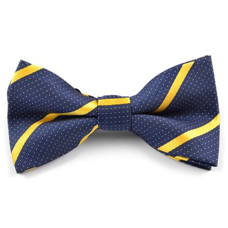 Papion cu dungi pentru bărbați - Papioane gata legate