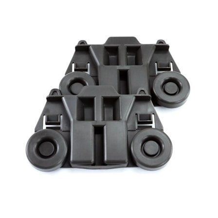 Opvaskemaskine Nederste Kurv Rulle Hjul W10195417 Udskiftning - 2-pak, ABS Plast