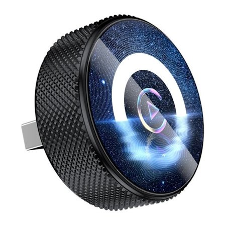 Smart Bil Interconnection Box: Trådlös CarPlay & Android Auto 2-i-1 Adapter (Metall + Glas) Kompatibelt med Original Bil