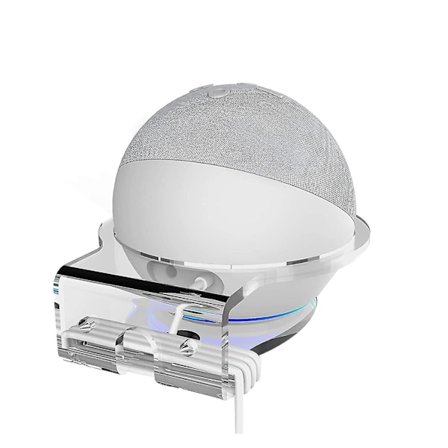 Alexa Echo Dot 4. generation vægmonteringssupport til stikkontakt