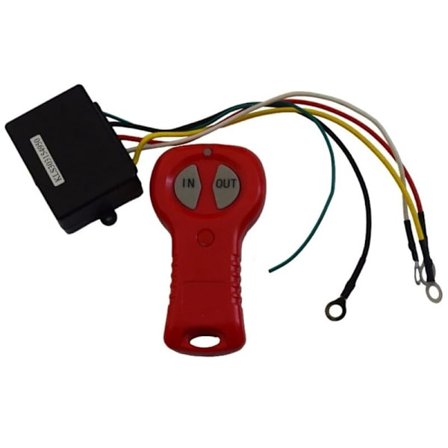 12V Elektrisk Trækspil Trådløs Fjernbetjening og Modtager Sæt til Bil Lastbil ATV Køretøj Kontaktsystem