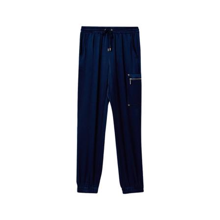 Liu Jo Joggges Bukser with zip Blå, Dame Bukser
