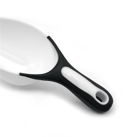 Store skje for bokser, isbiter, mel, tørrvarer, godteri, popcorn, kaffebønner og kjæledyrmat Plast isspade Melspade Riskornspade