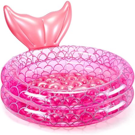 Barnpool, Rund Uppblåsbar Pool, Uppblåsbar Paddelpool, Paddel