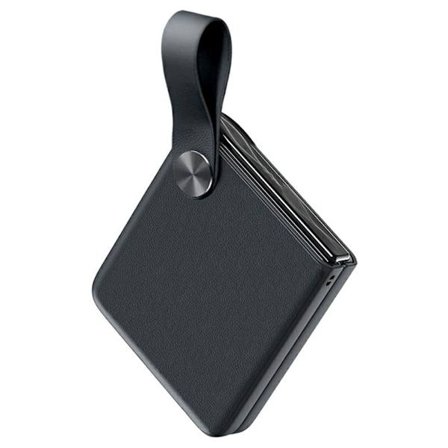 SKALO Motorola Razr 60 Ultra 5G GKK Flip PU-Læder Cover - Sort