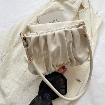 Skulderveske Underarmsveske HVIT