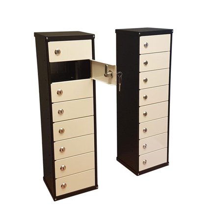 Vindico Security UNITEL 8 Ladeskap for mobiltelefon 8 luker, Garasjeinnredning & oppbevaring