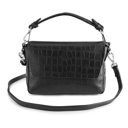 Markberg Crossbody NeevaMBG Calm Croco Sort, Dame Skuldertasker, Størrelse: ONE Size
