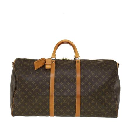 Louis Vuitton Vintage, Pre -owned Keepall 60 Bruin, unisex, Maat:ONE Size
