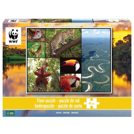 WWF Amazonas Regnskov Puslespil 48 Brikker