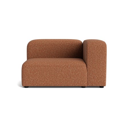Milo XL hjørnemodul, højrevendt - Puente Brun Terracotta - 100x130x72 - Sofa