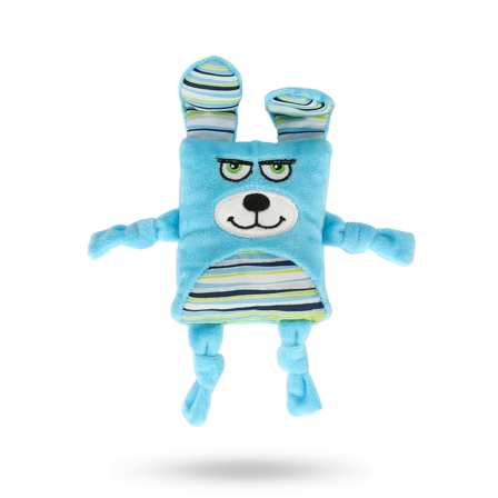 Dogman Dogge Plutt Blå 22 cm - Hundleksaker