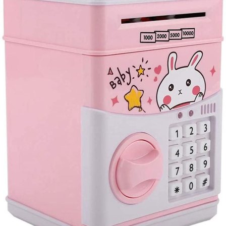 Kodeord Sikker Pengeskab, ATM Elektrisk Legetøjsbank Automatisk KLB