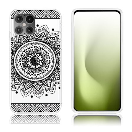 Deco iPhone 12 Pro / iPhone 12 skal - Blommönster