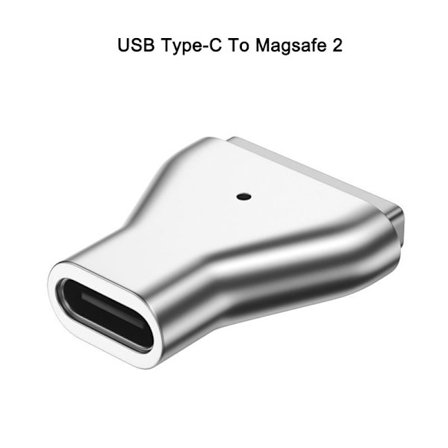 Type C Magnetisk USB PD Adapter til Magsafe 2 Book Pro Plug Conv