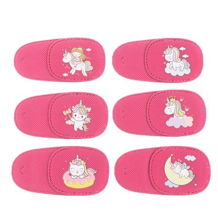 6 stk Amblyopia øjenlap til briller børn voksne dovne øjenlapper