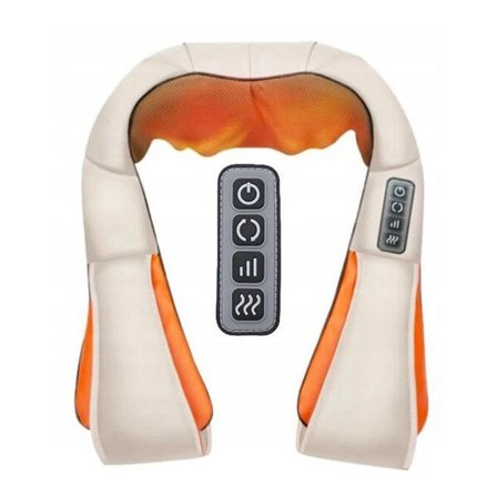 Niska- ja selkähierontalaite rauhoittavalla lämmöllä lihaskivun lievittämiseen, parhaat rentoutuslahjat kotiin, toimistoon, autoon