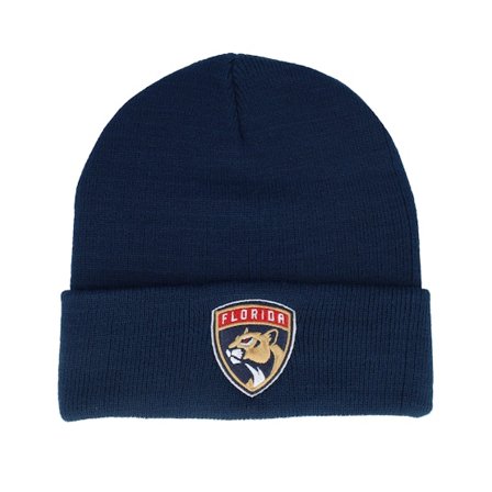 American Needle - Florida Panthers Terrain Knit Solid Navy Cuff Cuff Blue Beanie - NHL @ Hatstore