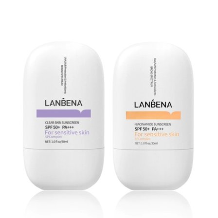 Whitening Solscreen Fuktgivande Lugnande Sensitive Solscreen