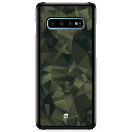 Bjornberry Skal Samsung Galaxy S10 Plus - Abstrakt Kamo