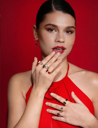 Caroline Svedbom Lucy Ring Gold - Gold - ONE SIZE