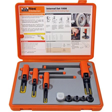 NES 1008 Gjengereparasjonssett innvendig 8–32 mm, Håndverktøy