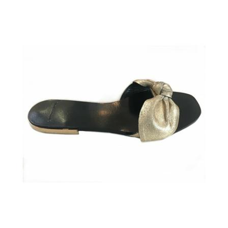 Laurence Bras, Flip Flops Sliders Czarny, Kobieta, Rozmiar: 36 EU