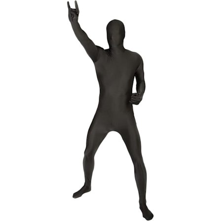 2025 Siste Modell Morphsuit Voksen, Helkroppsdrakt Menn, Morph Drak, Hud Drak Svart Medium