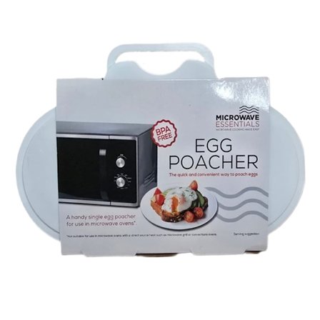 Microwave Essentials Äggkokare för 2 Ägg One Size Vit