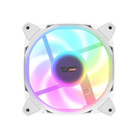Darkflash Chassis Fan med ARGB 120mm - Hvid
