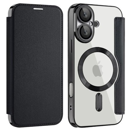 iPhone 16 Plus Fodral med Kortplatser - Svart