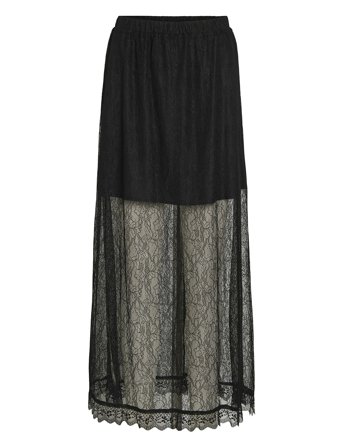 Vila Visusi Hw Lace Skirt - Black - 38