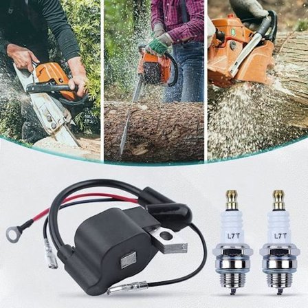 1130 400 1302 Sytytyskela-sarja Yhteensopiva STIHL MS180 017 018 MS170C MS180C:n kanssa, 2 kpl sytytystulppaa, korvaa 1130 400