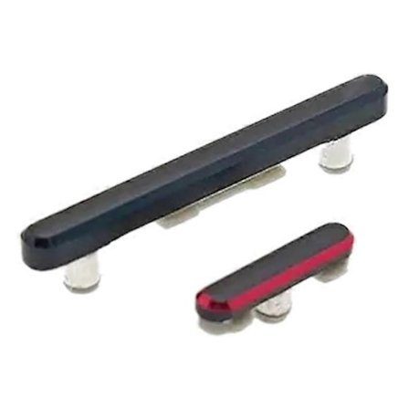 Kompatibel med Asus ROG Phone 6 / Phone 6D 1 sæt Strømknap + Lydstyrkeknap Rød