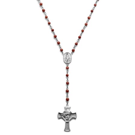 Varietas | Rozenkrans van Chirurgisch Staal en Gouden Zandsteen voor mannen