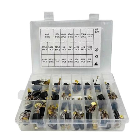 69 st Elektrisk Motor Kolborstar 23 Storlekar Motor Kolborstar-Perfet