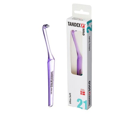 Tandex Tandbørste Solo Ultra Soft 1 stk, Medicin & Pleje, Tandbørster, Specialtandbørster
