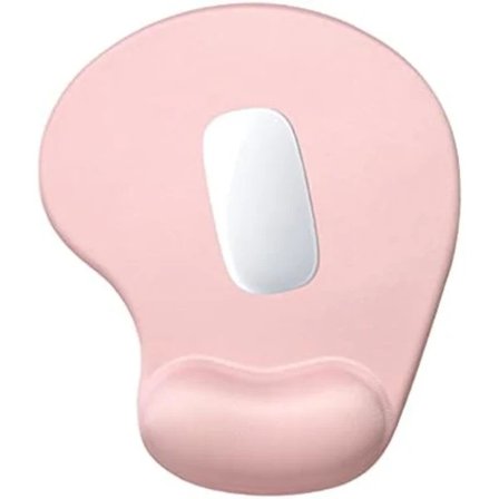 Ergonomisk musemåtte med håndledsstøtte 225x195mm, gel musemåtte med skridsikker PU-base, smertelindrende memoryskum