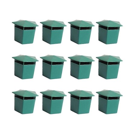 12 Stk. Sneglefælder - Venlige til at fange snegle, sikre for kæledyr