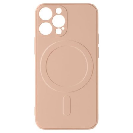 Coque Magsafe - Mag Cover - iPhone 13 Pro - Silikone - Roséguld - Antiskrid