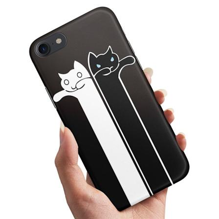 iPhone 5/5S/SE - Cover/Mobilcover Langstrakte Katte
