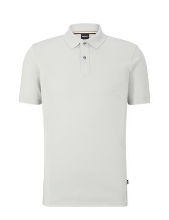 Pallas Polos Short-sleeved Grå BOSS*Betinget Tilbud