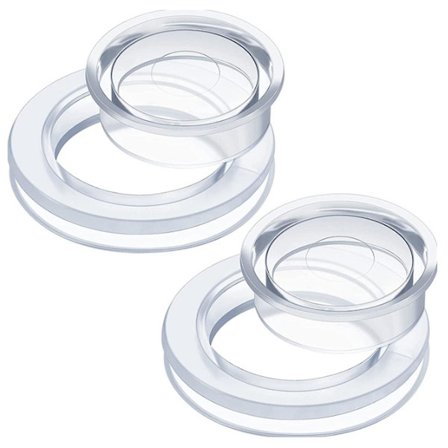 2 Sæt Parasolhulringe Parasolhulring med Kapselærme Parasolprop Kapselærme Udendørs Bord