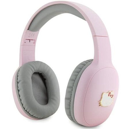 Hello Kitty Metal Logo Bluetooth on-ear hovedtelefoner - pink