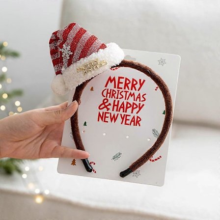 Julehodeplagg hårnål pannebånd horn pannebånd julegave gave til jenter gave barnepresent 21