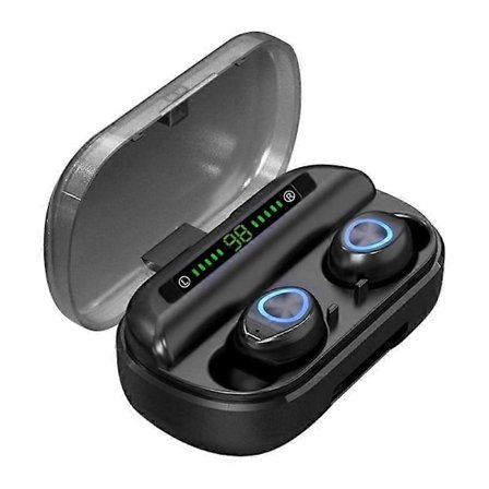 V10 LED-display Trådlösa Bluetooth-kompatibla 5.0 In-Ear Hörlurar Touchkontroll