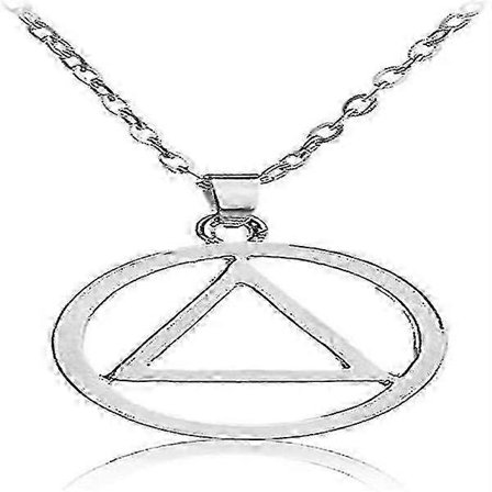 AA Nøkternhet Halskjede - Gave til menn for rehabilitering---59287-XG4775