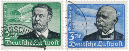 Tyske Rige 1934 - MICHEL 538-539 - Stemplet